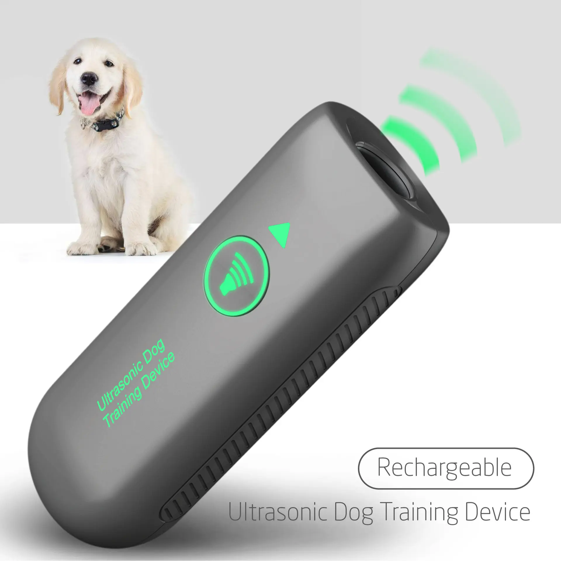 Portable Handheld Ultrasonic Anti-Bark Dog Training Repellent
