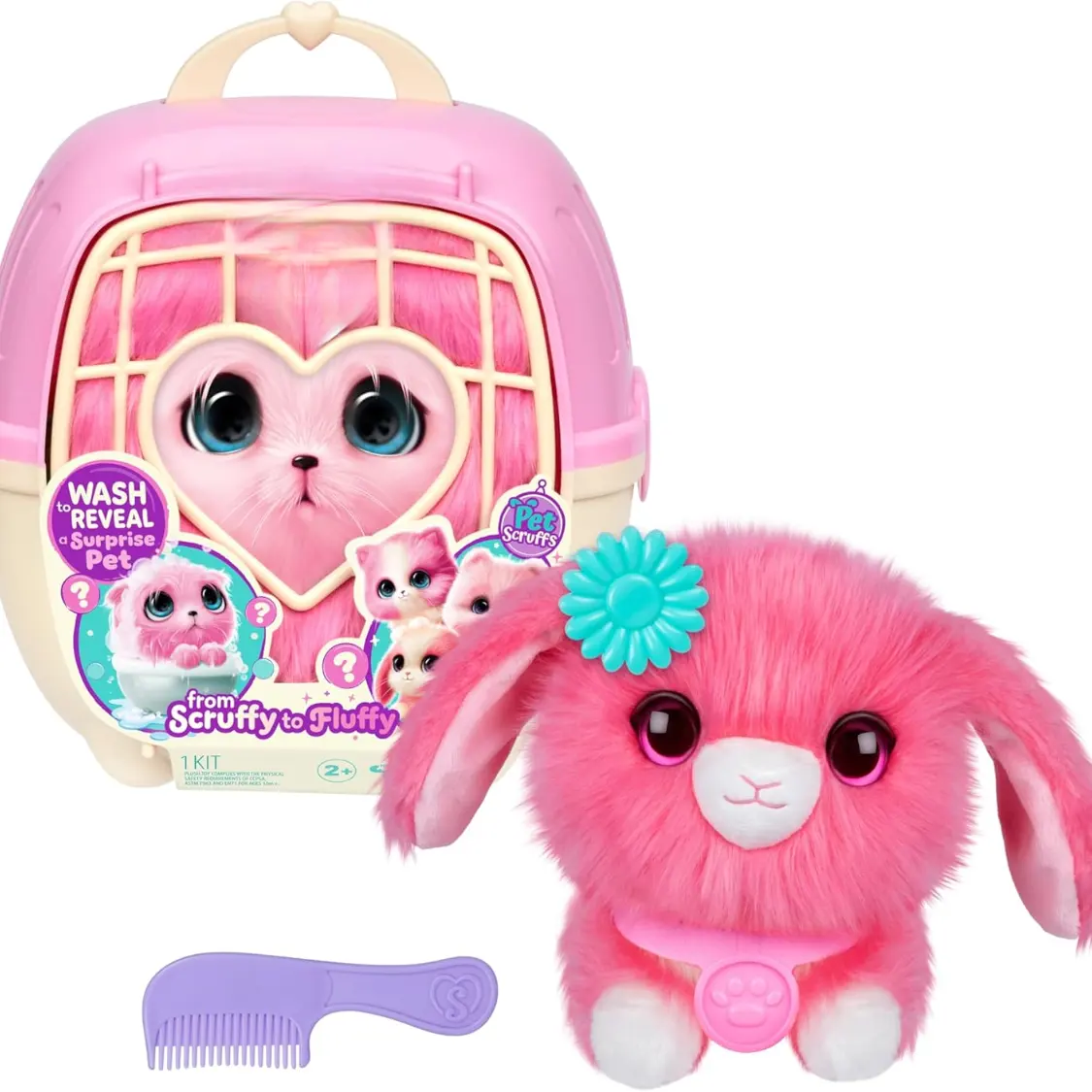 Surprise Pet, Mystery Plush Toy, Wash