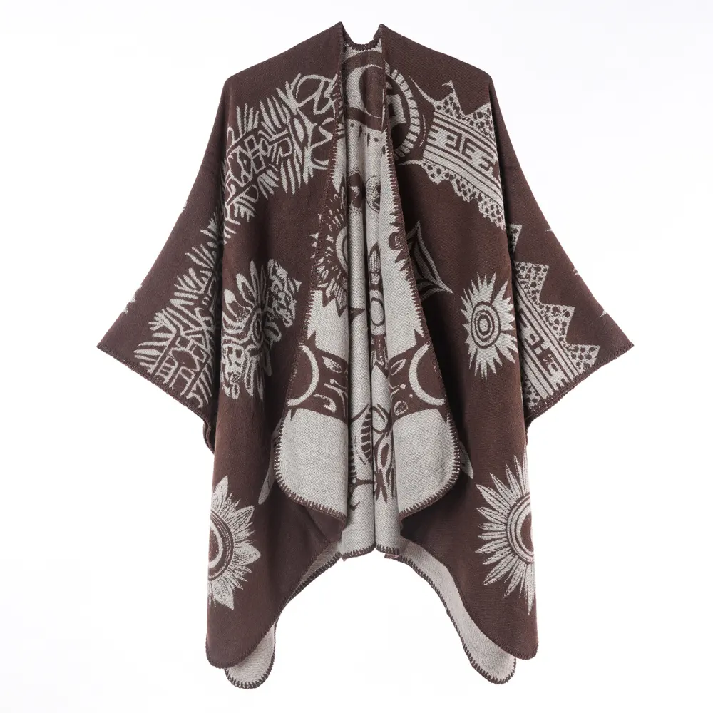 Women's Autumn Winter Faux Cashmere Warm Scarf