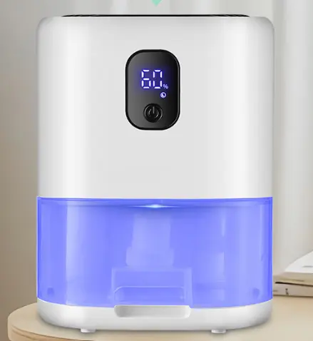 Stock Mini Dehumidifier, Quiet Smart Damp Absorber