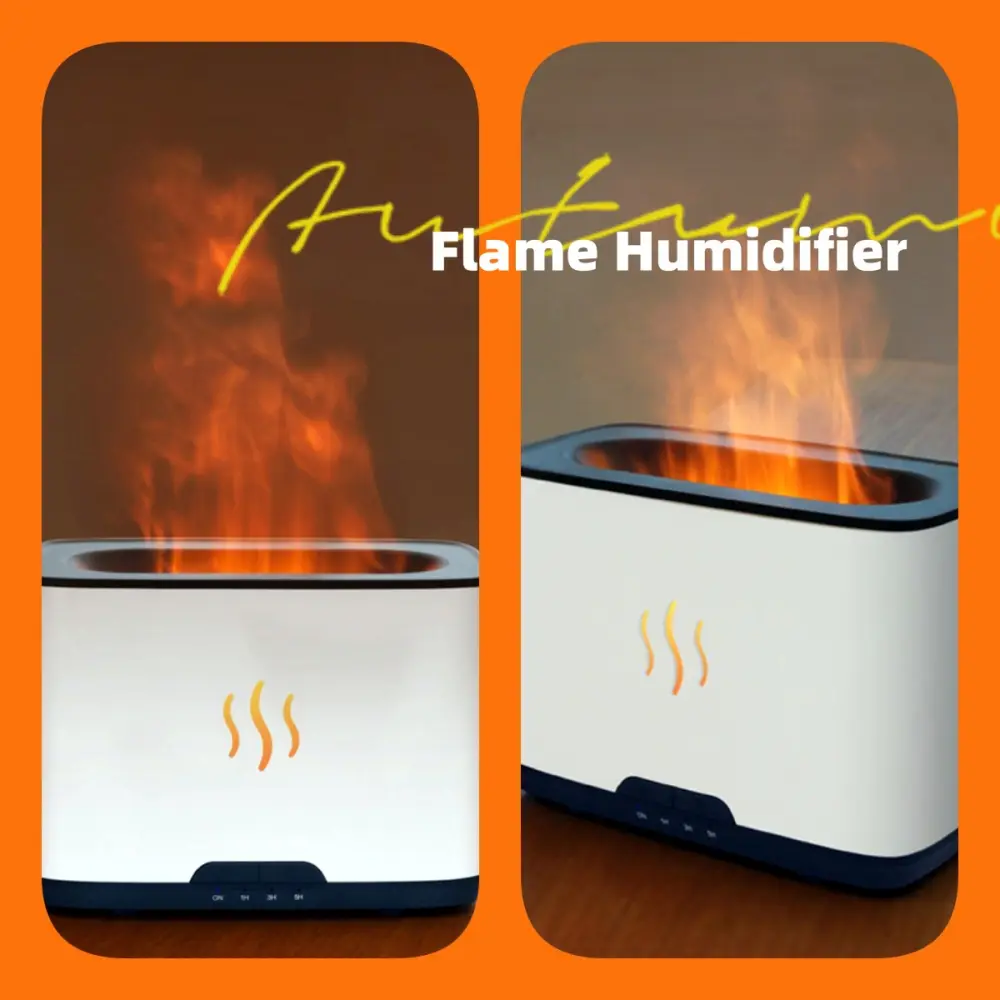 New Flame Aromatherapy Humidifier Household Desktop Large Capacity Home
