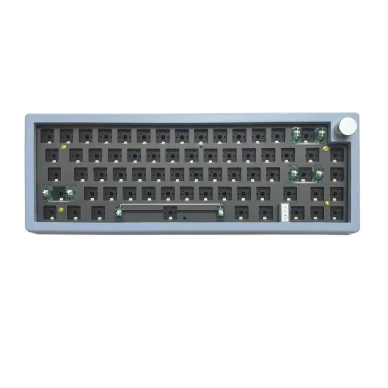 Three-model Customized DIY With Knob Support Hot Plug RGB Backlit Mechanical Keyboard Kit
