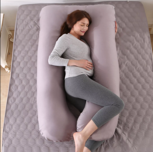 Pregnancy Pillow U Shaped Maternity Support Back Hips Legs Belly Sleeping — image 10