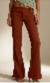 Women's American Retro High-Waisted Slimming Flared Casual Pants