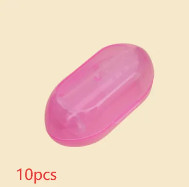 Super Soft Pet Finger Toothbrush Cleaning Supplies Red 10Pcs Box - Shop at LoveMi