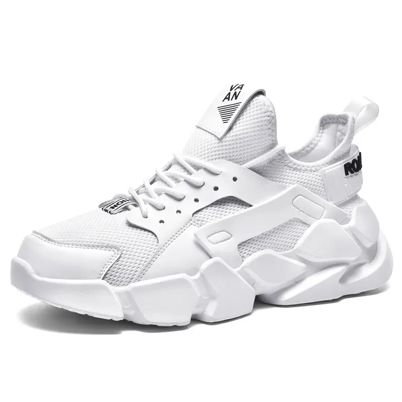 Sports Running Shoes White Men's Summer Breathable