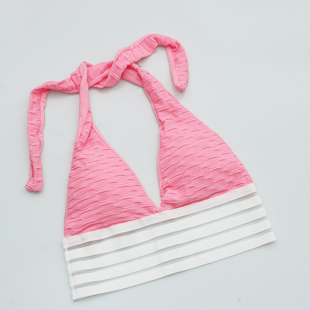 Title 7, Sports bra with jacquard belt