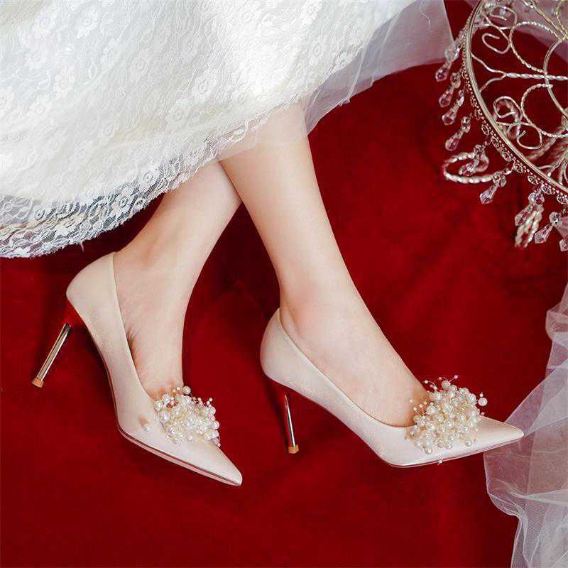 Niche French Wedding Summer Women's Shoes