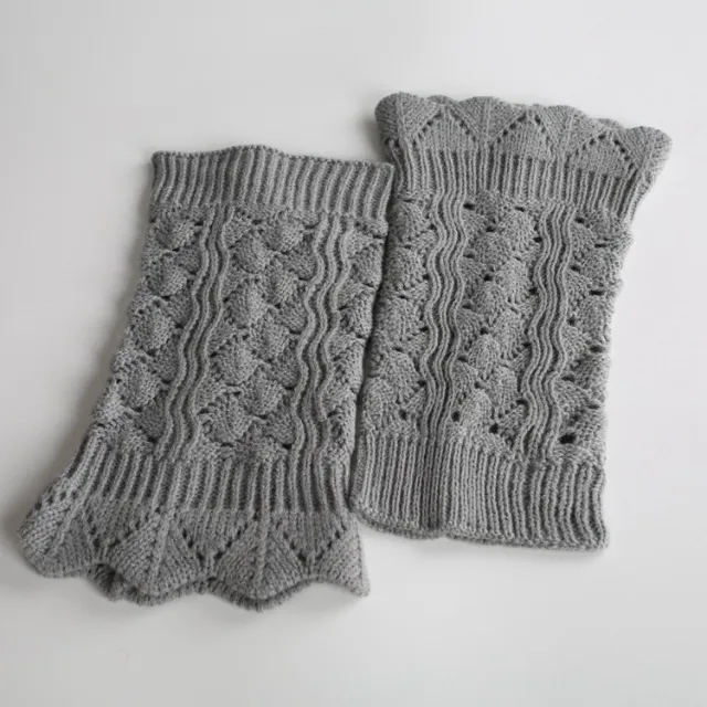 Women's Warm Fashionable Short Hollow Socks Light Grey - Shop at LoveMi