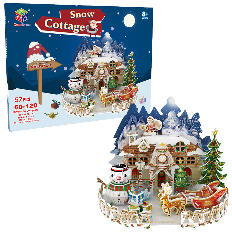 Snow Christmas Hut