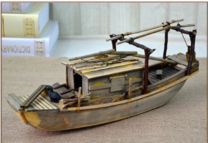 Title 2, Modelo de barco antiguo Shaoxing Wusheng Ship Z...