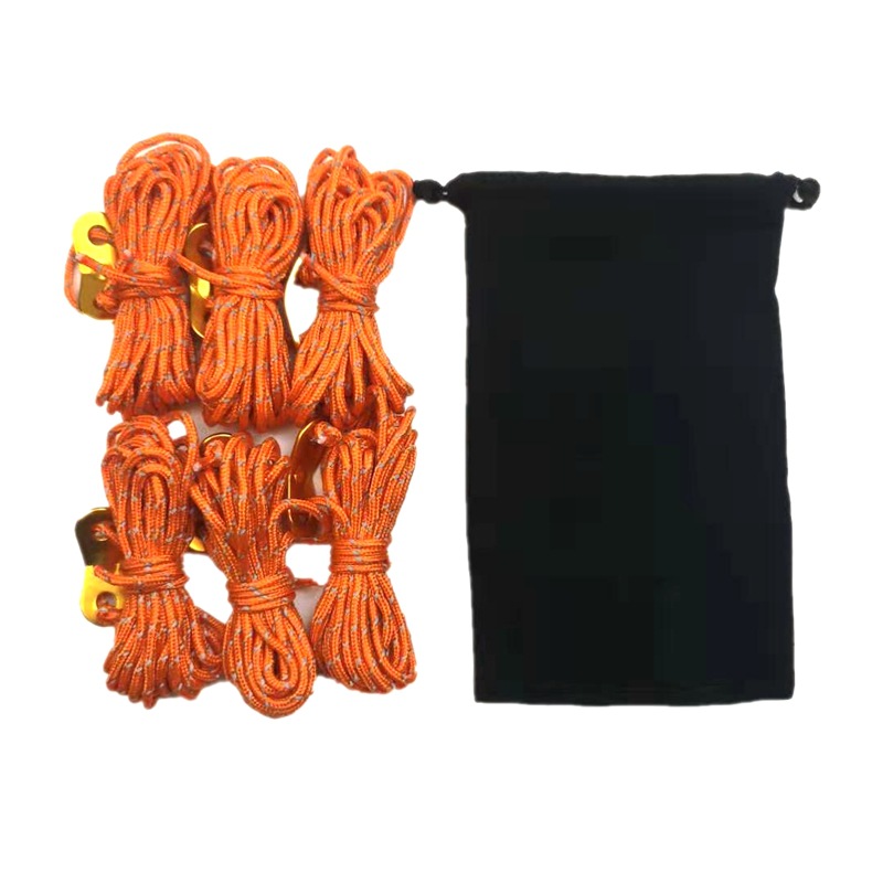 Title 2, 3mm Bold Wind Proof Rope Reflective Tent 4m Fix...