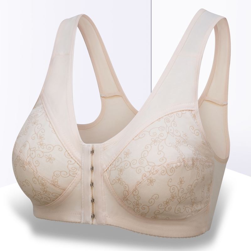 Title 3, Vest Style Large Size Front Button Bra Without ...