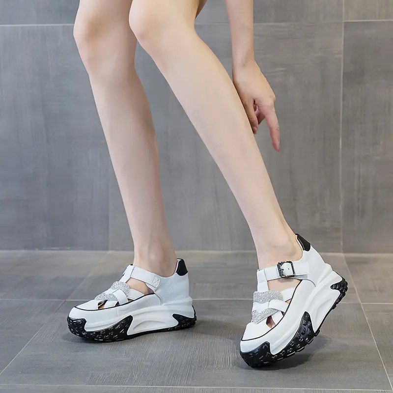 Women's Fashion Versatile Korean Style Thick Bottom