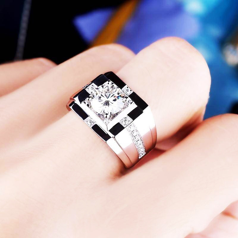 Women's Bamboo Leaf Embossed Ring Vintage, Exquisite, Fashionable & Versatile High End Band... thumbnail 1