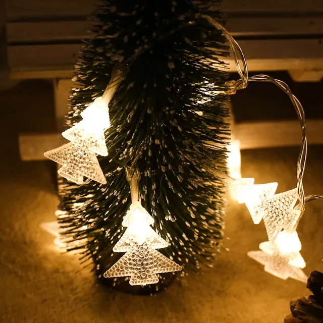 Christmas Holiday Interior Decoration Led Colored Lamp Warm Light - Shop at LoveMi