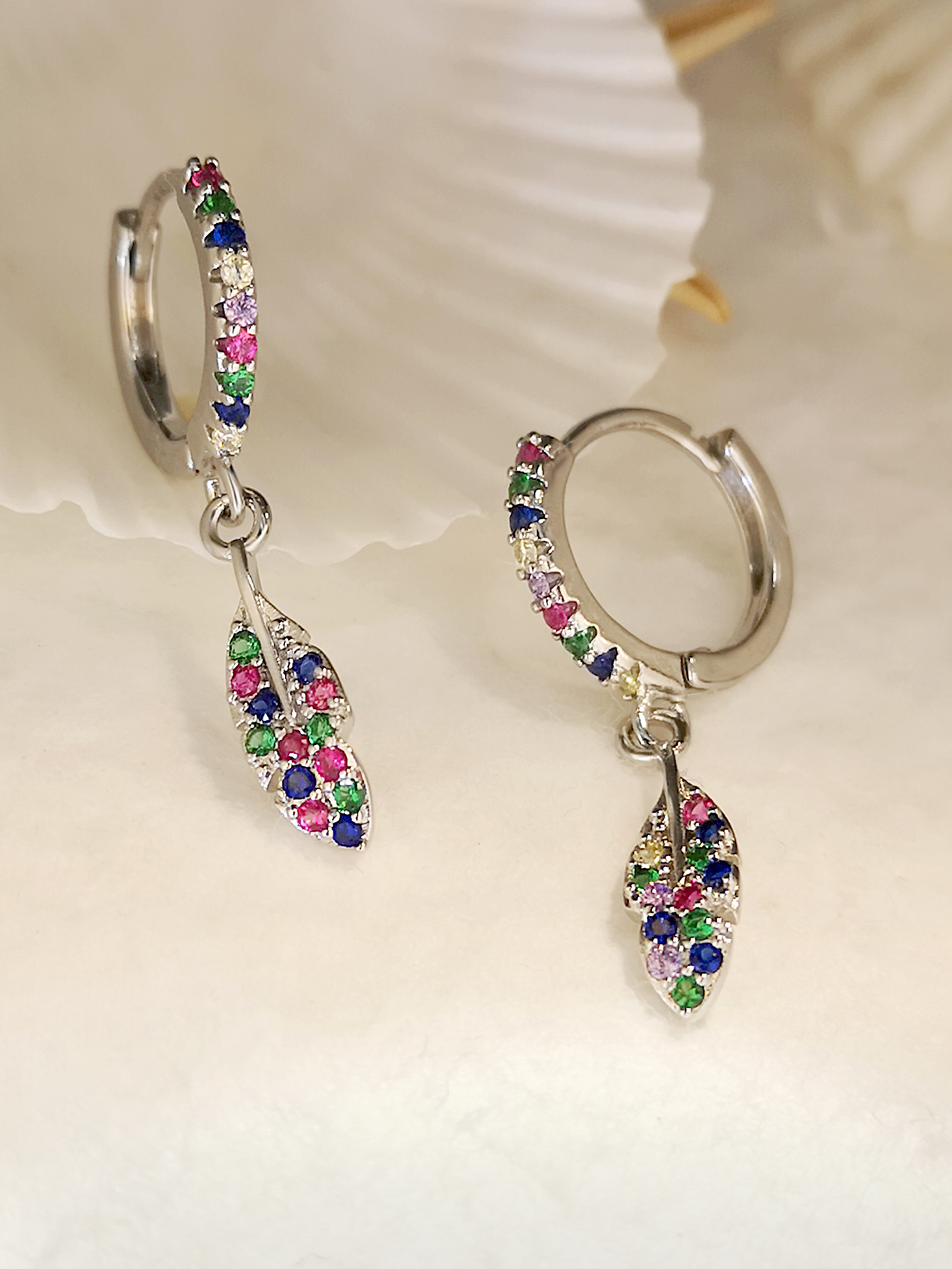 Fashionable Simple Metal Temperament Earrings