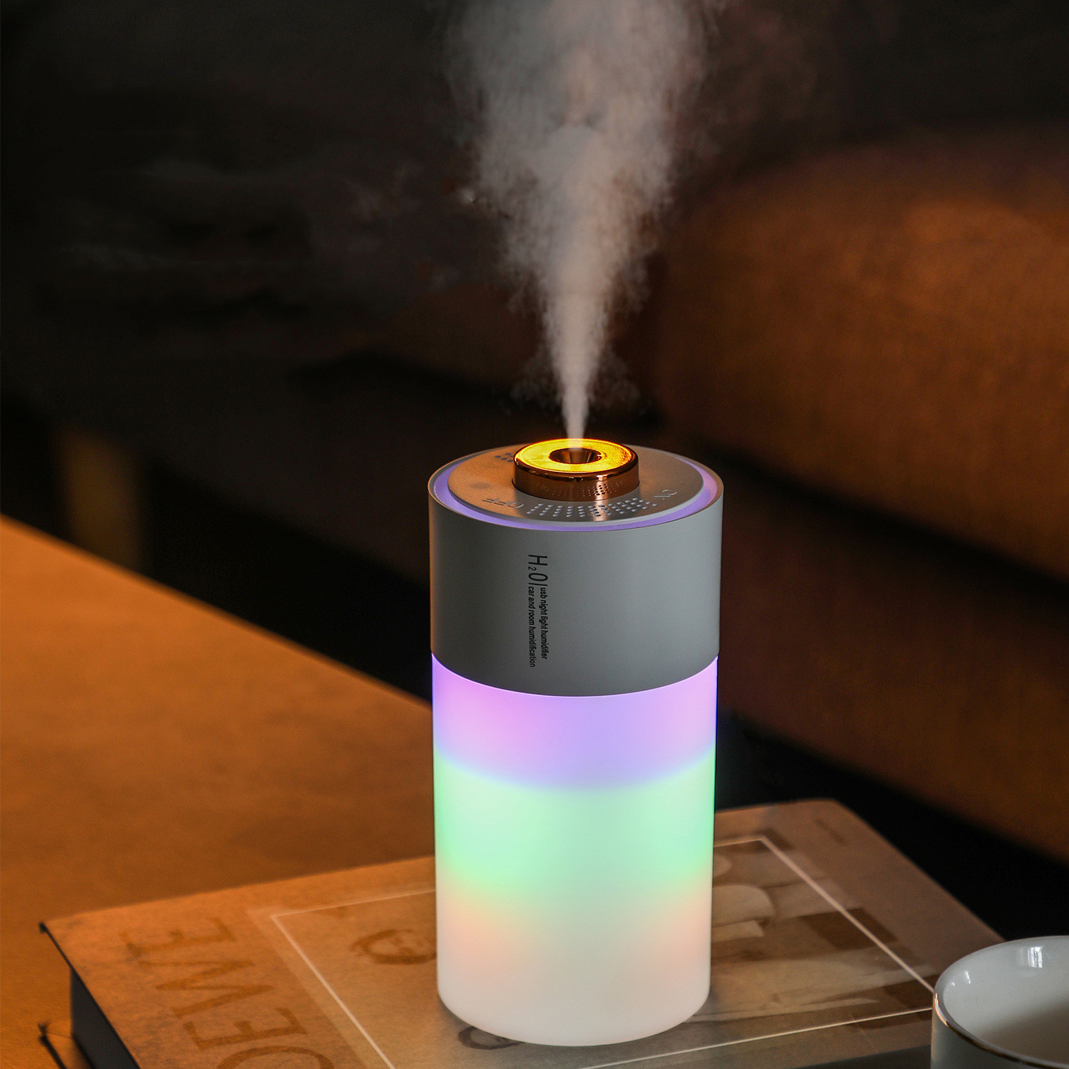 Colorful Aromatic Cup Humidifier Air Purification — foto 4