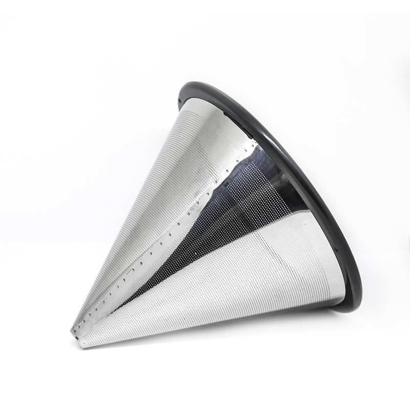 Single Layer Fine Pore Dense 304 Stainless Steel Coffee Filter