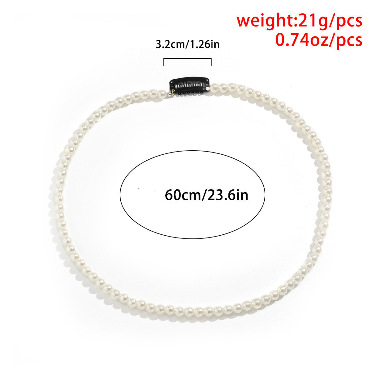 Hip hop Trend Geometric Pearl Braided Hair Accessories 4 Style - Shop at LoveMi