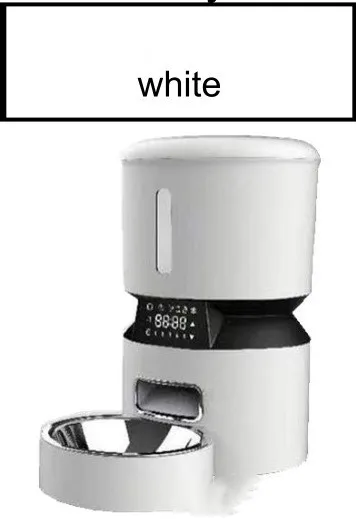 Electric Intelligent Feeding All in one Feeding Machine For Cats And Dogs White - Shop at LoveMi
