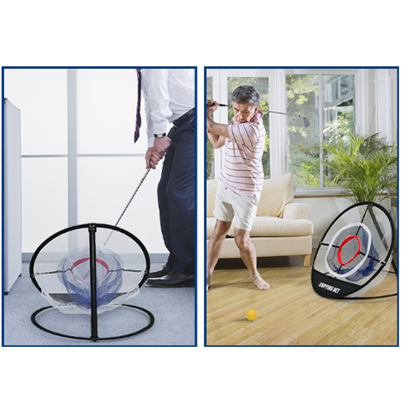 Golf Chipping Net Cage Pitching Hitting PopUP Basket Practice Training Foldable — image 7