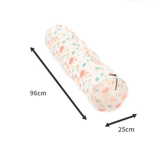 Donut Cat Nest Tunnel Four Seasons Universal Toy Maze Straight Lucky Cat - Shop at LoveMi