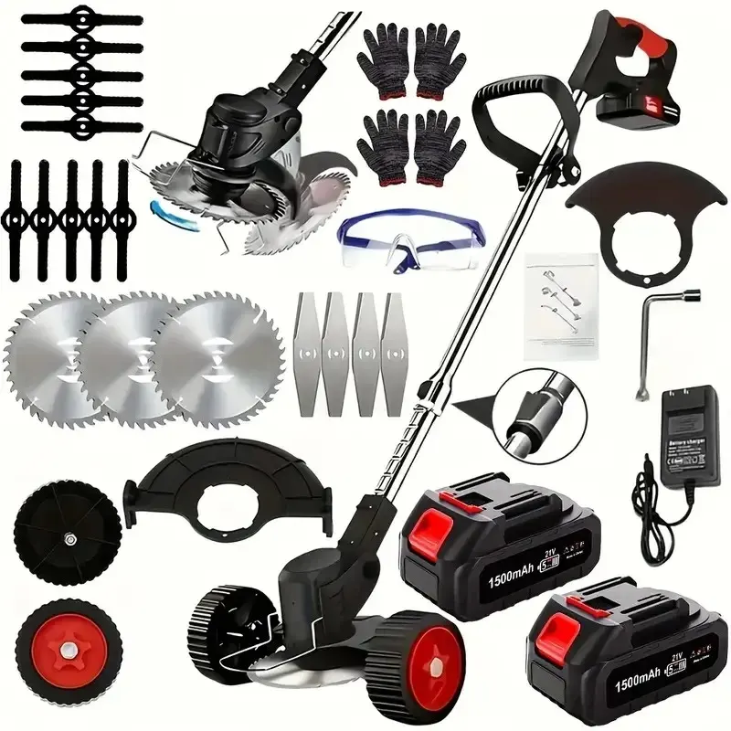 Cordless Electric Weed Wacker Portable Grass Trimmer