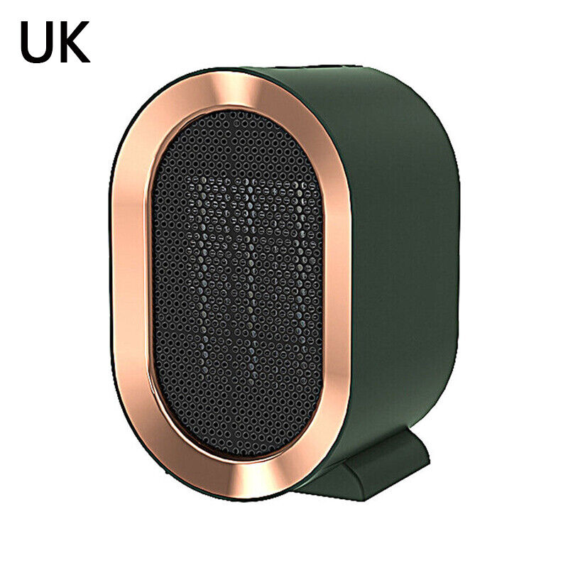 White 1200W Electric Space Heater Low Energy Ceramic Fast Heating Fan Portable — image 11