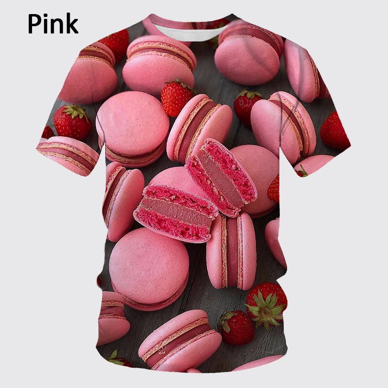 Title 2, Camisetas 3D criativas e engraçadas de manga cu...