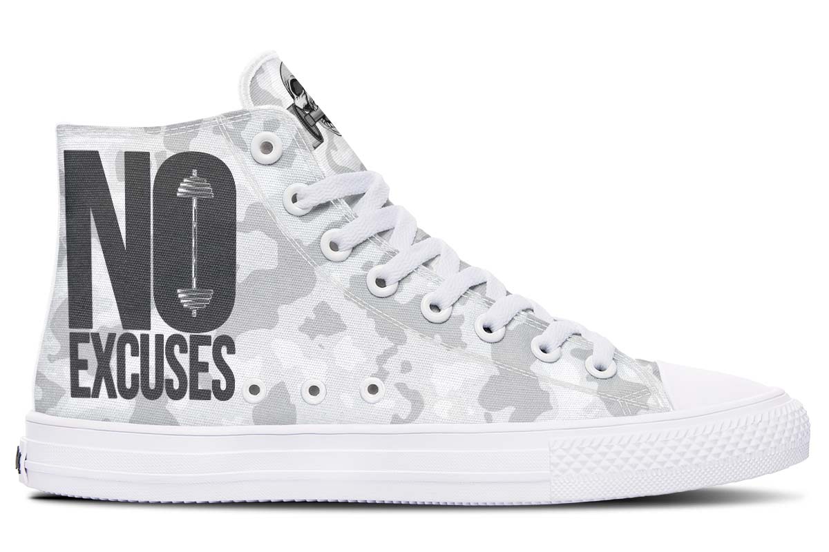 Printed Couple High-top Canvas Shoes