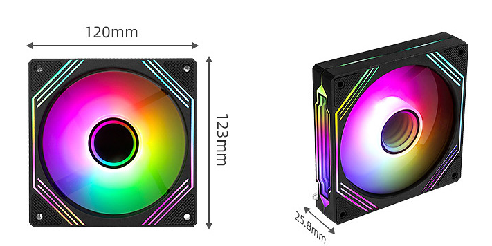 Title 1, ARGB Shengguang Synchronous Chassis Fan