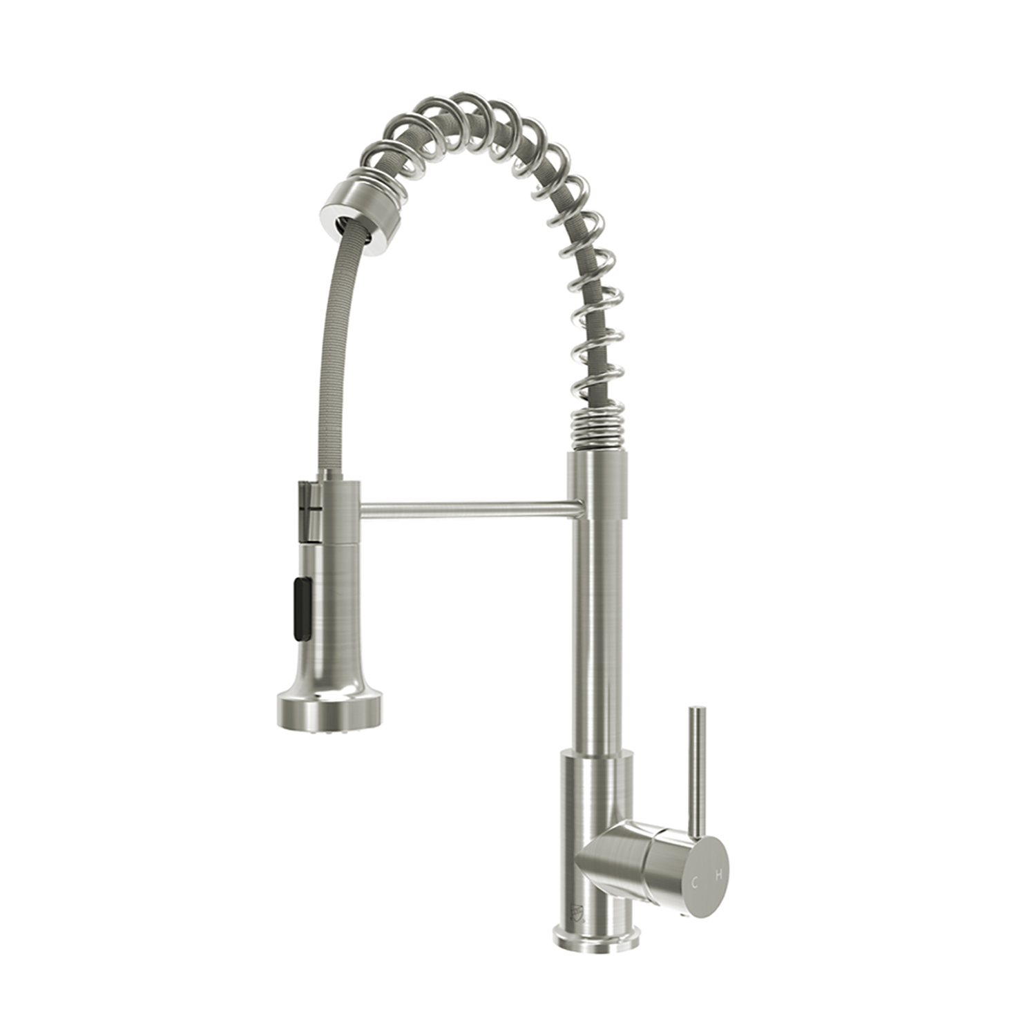 Single-Handle Pull-Down Sprayer Kitchen Faucet &ndash; Chrome Finish
