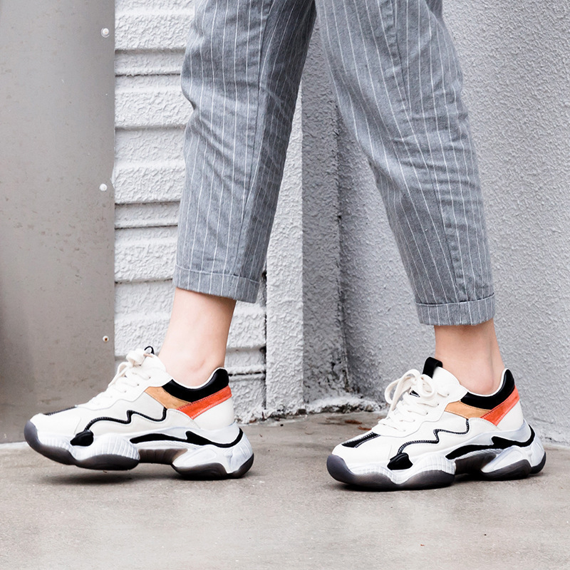 Casual Handsome Sneakers With Cross Straps