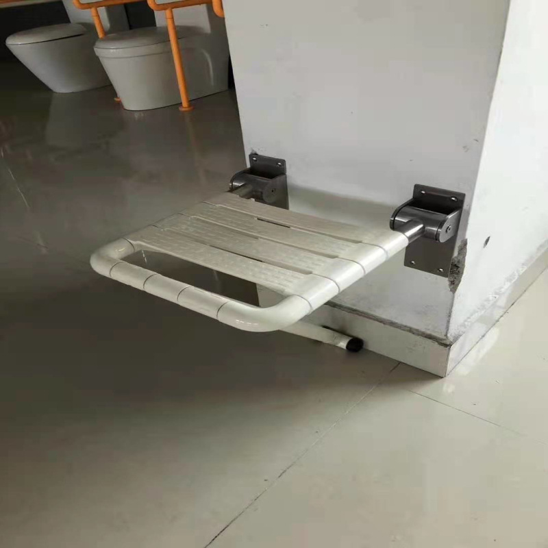 Title 4, Wall-mounted Folding Bath Stool For The Disabled