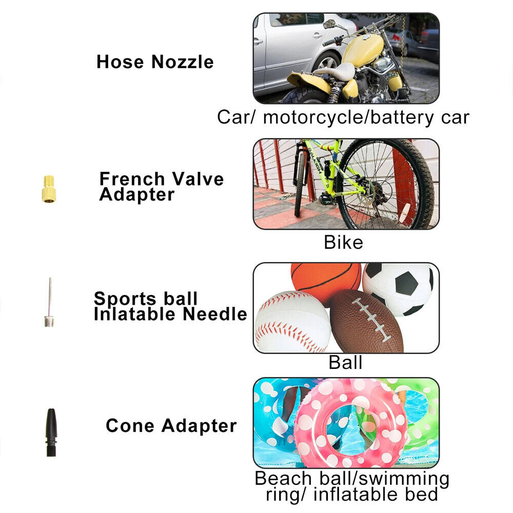 For  18V Cordless Inflator Body Only Car Digital Tyre  Air Compressor