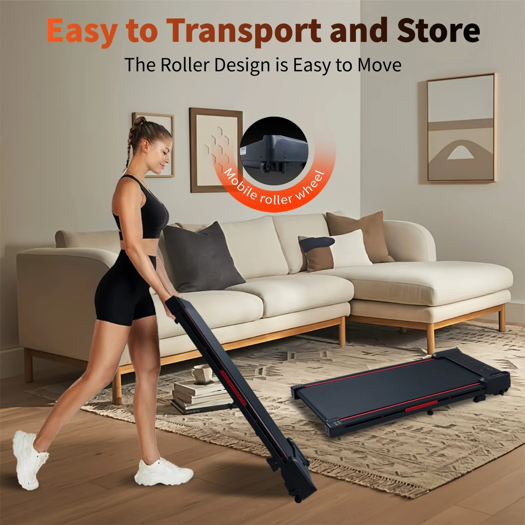 Walking Pad Treadmill with 8 Incline β photo 8