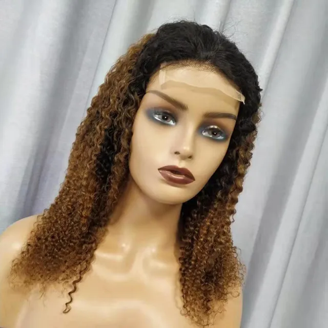 Human Hair Wigs Kinky Curly 18Inch - Shop at LoveMi
