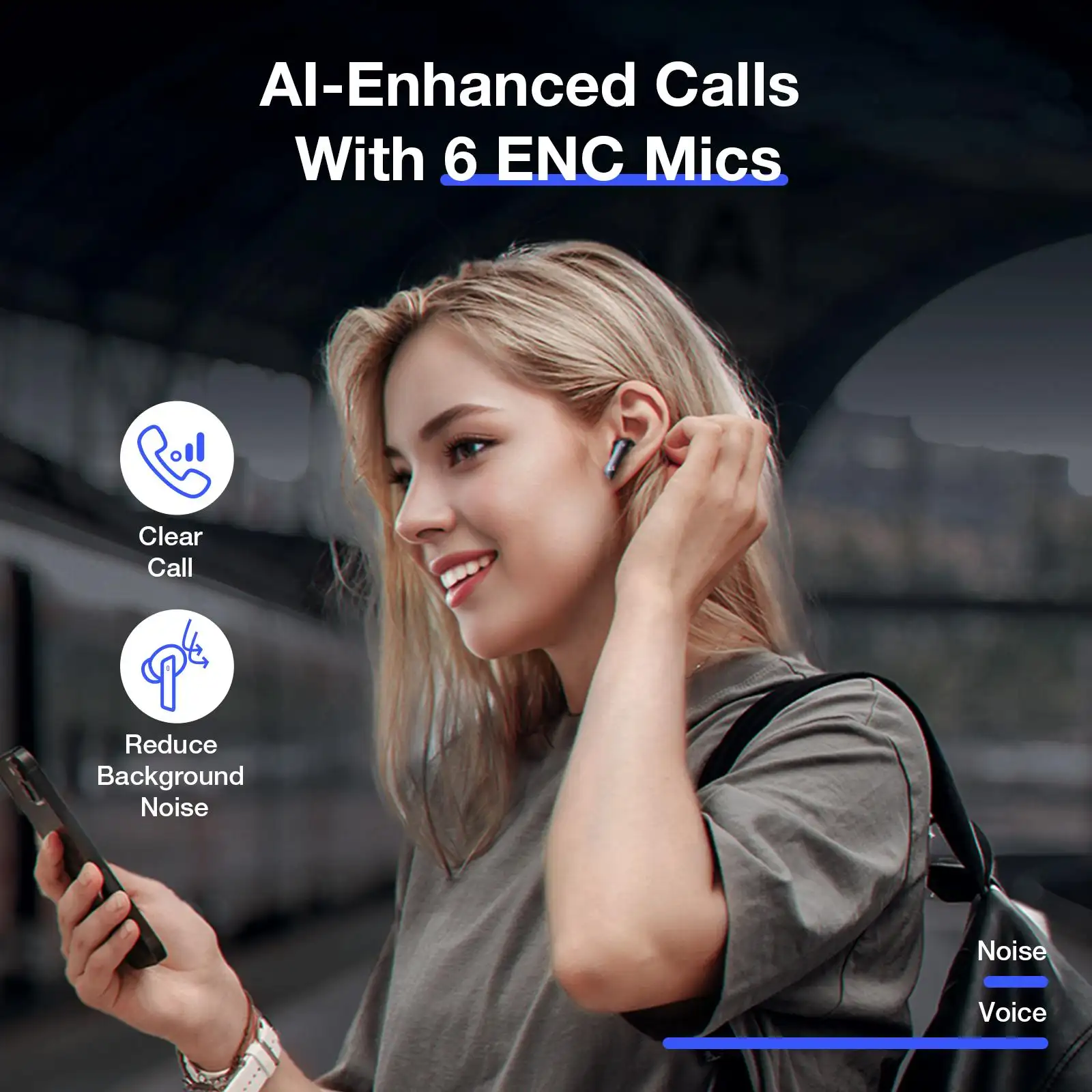 Wireless Headphones With Advanced Noise-cancellation Features