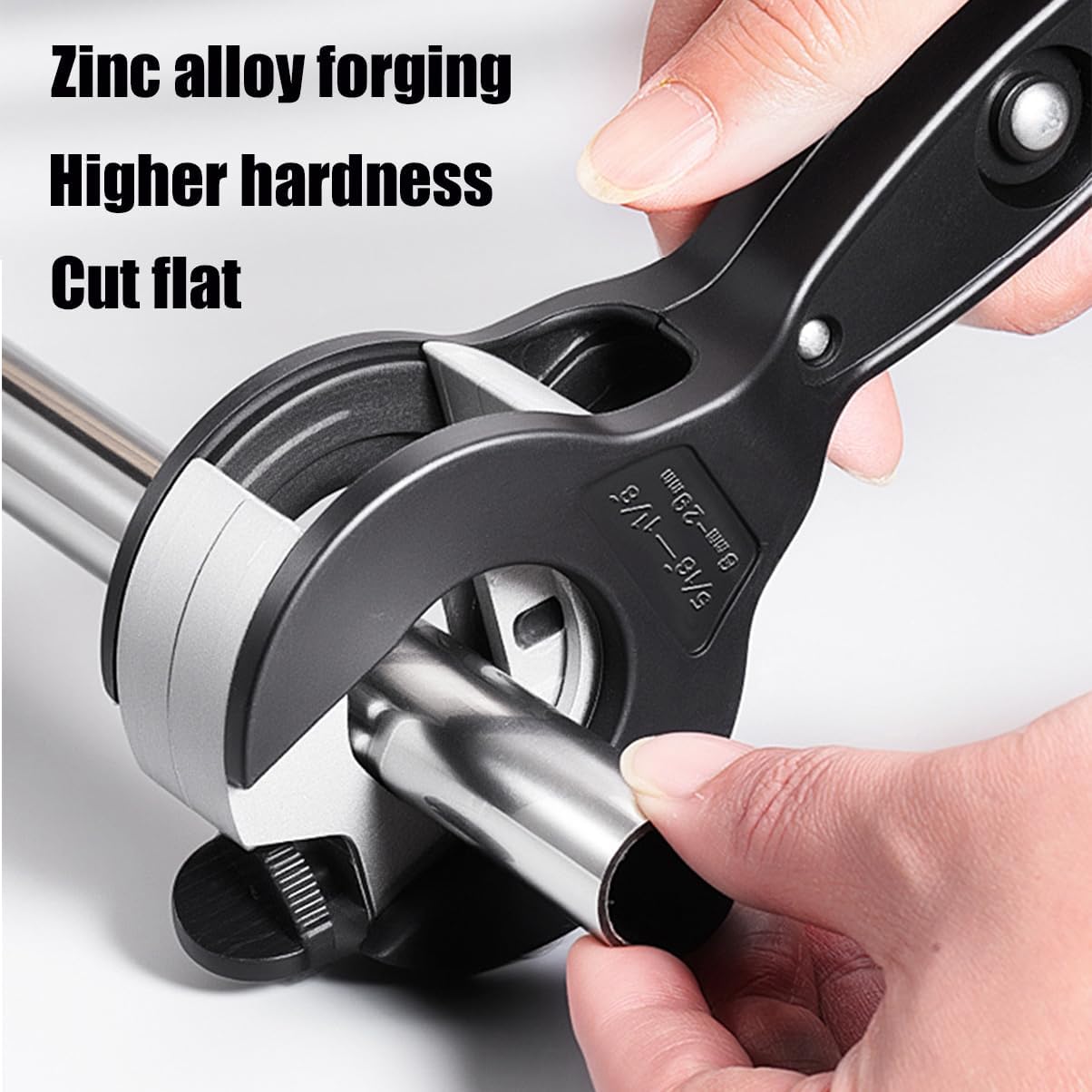 Ratchet-Type Pipe Cutter, One-Hand Fast Pipe Cutting Tool For Copper, Pvc... 8