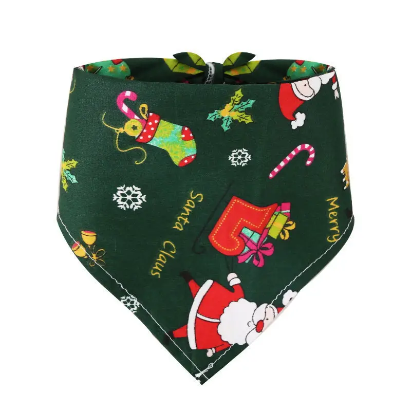 Pet Supplies Dogs Cats Christmas Cotton Printed Pet Dress