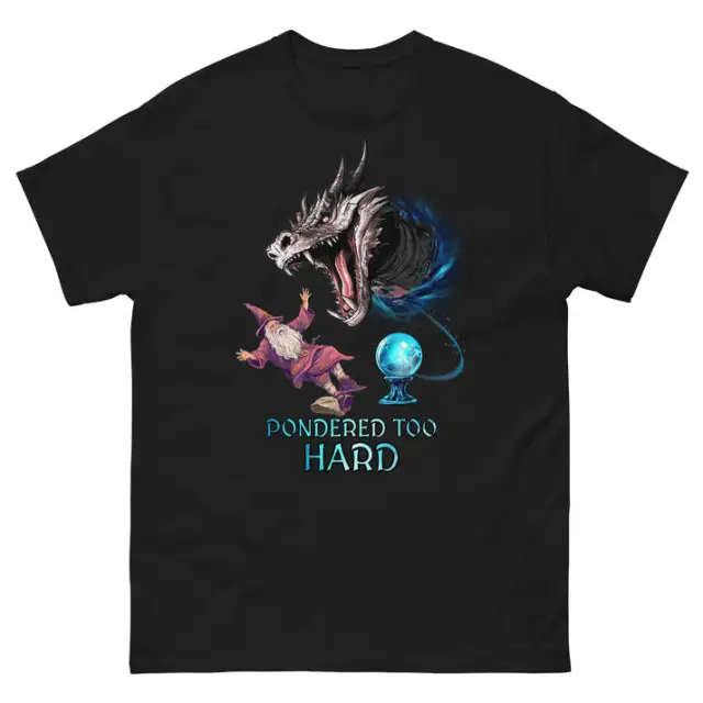 Pondered Too Hard Cotton Tshirt Red - Shop at LoveMi