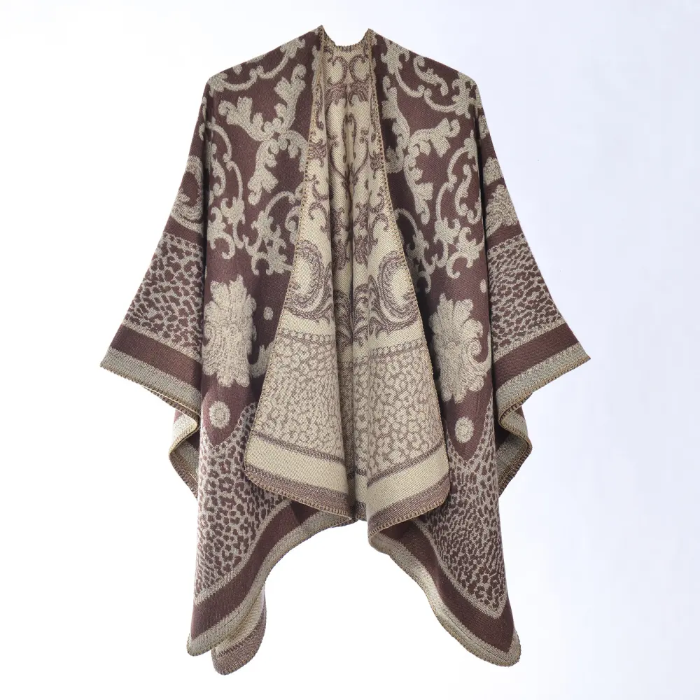 Women's New Season All-Match Leopard Print Autumn Winter Jacquard