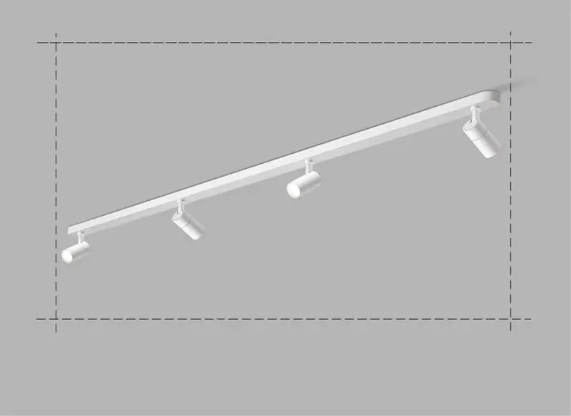 Commercial Guide Rail Ceiling Lighting