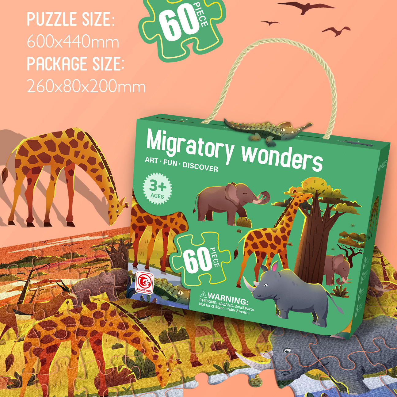 60pieces of Migration Wonders