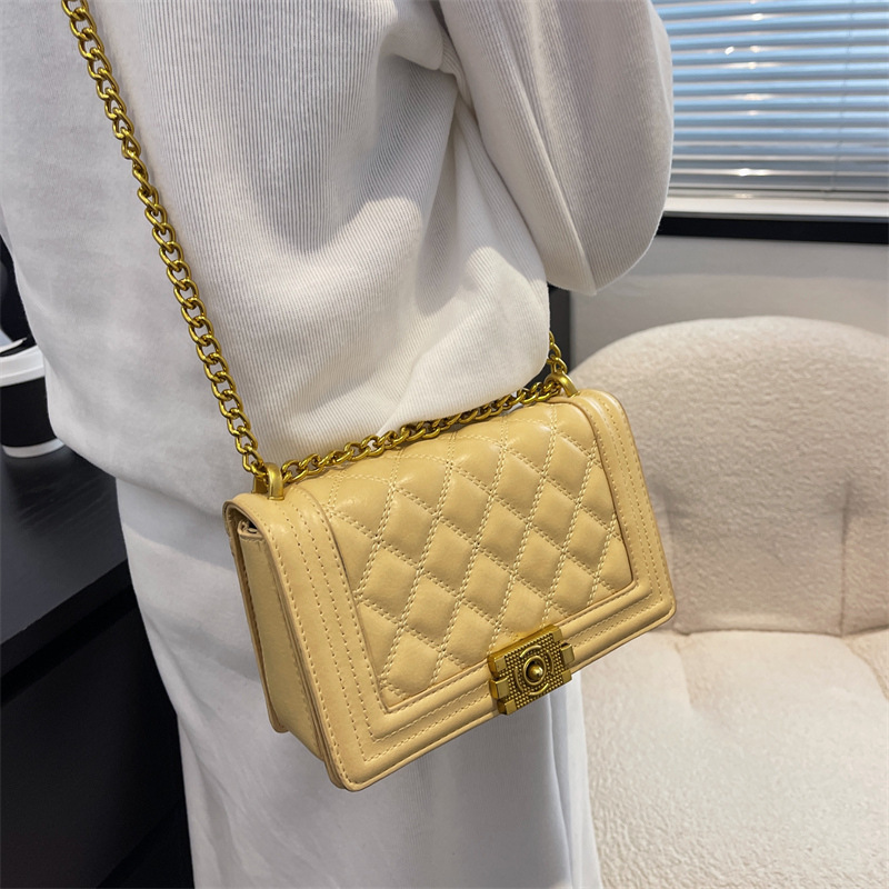 Petit Sac Carré Femme Losange — Chaîne Tendance Street 2
