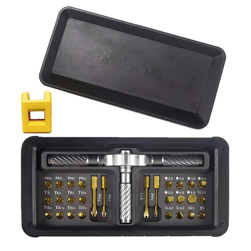 Magnetic Screwdriver Set 30 In 1 DIY Ratchet Screwdriver Kit For Home, Bikes NEW