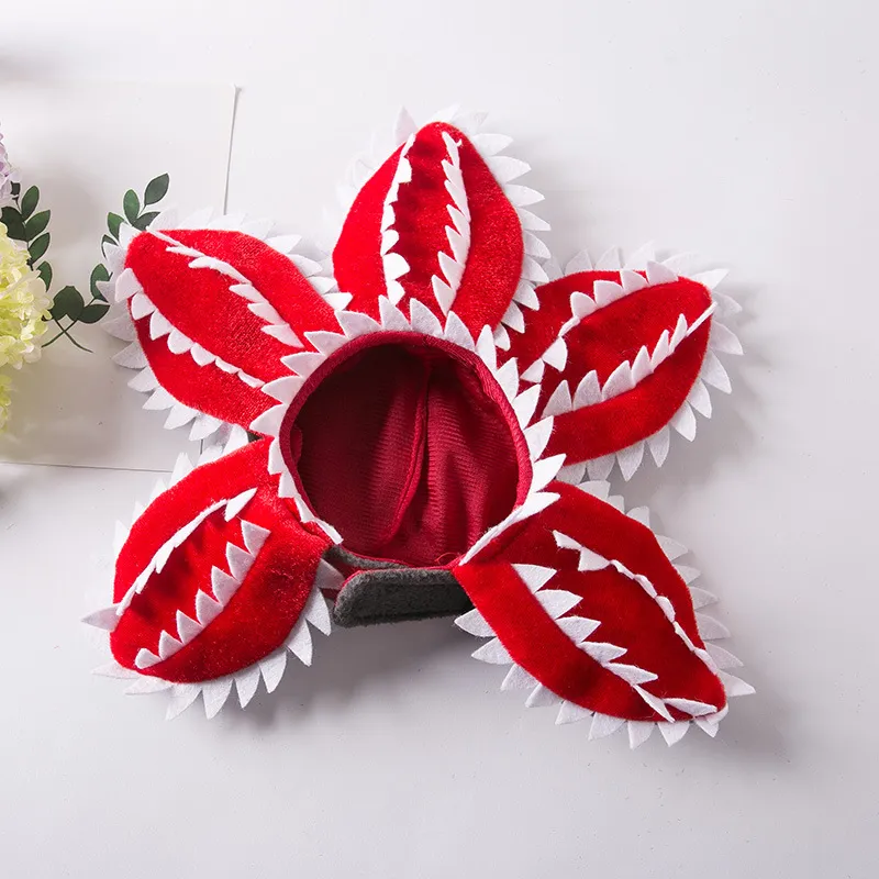 Cat Funny Cannibal Flower Headgear - Cannibal Flower Headgear