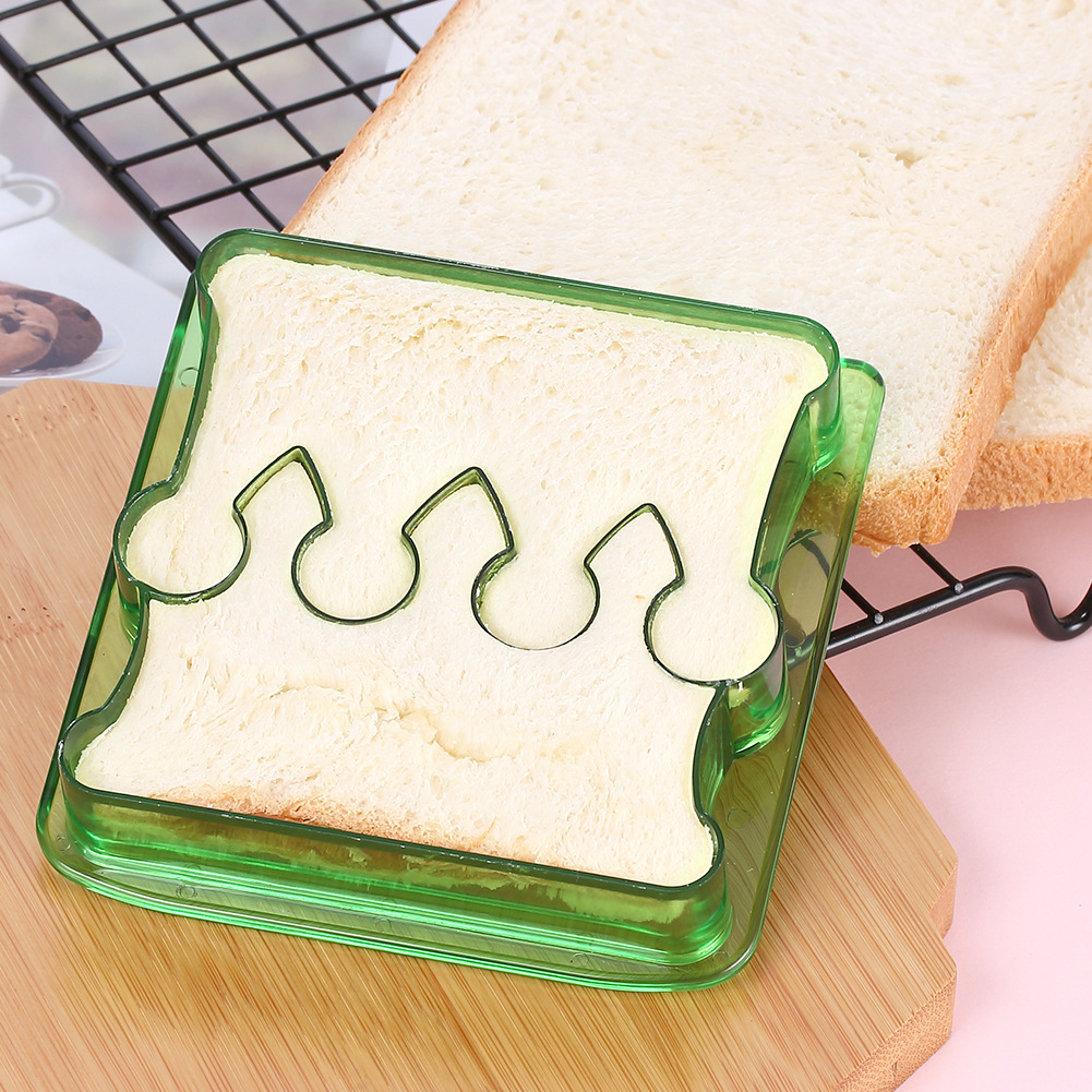 Title 15, Home Creative Puzzle Graphic Sandwich Mold. Cre...