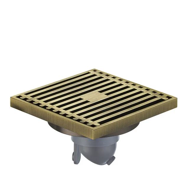 Quartet Copper Shower Room Toilet Floor Drain Brown - Shop at LoveMi